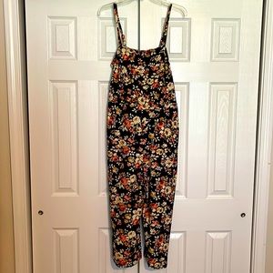 NEW Vibe Boutique Brand Wide Leg Jumpsuit - Floral Design Women’s Size 2X